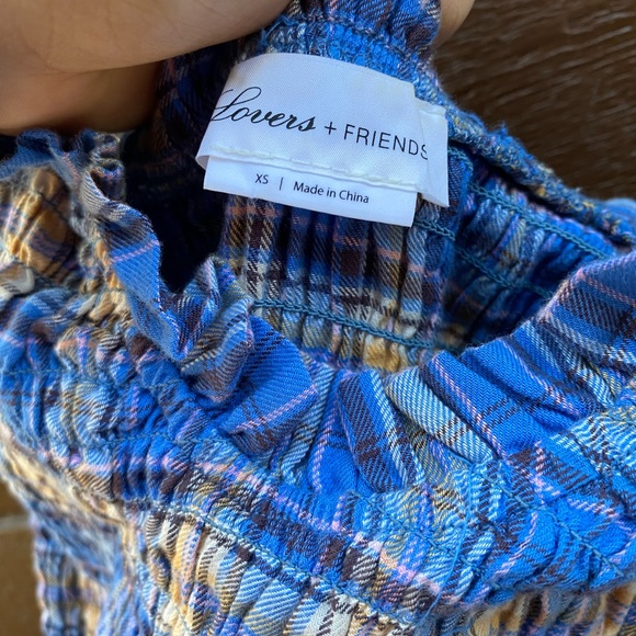 Lovers + Friends Keaton Smocked Dress Extra Small XS - Picture 8 of 8